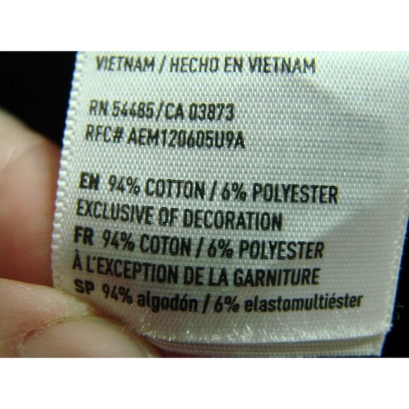 American Eagle Full Button Y2K Jeans Mini Skirt Size 0 Black Wash Denim Pockets - Picture 9 of 12